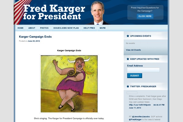 fredkarger.com site used Fred