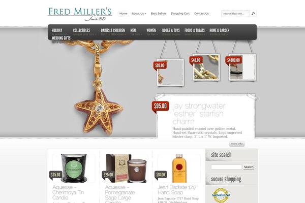 eStore theme site design template sample