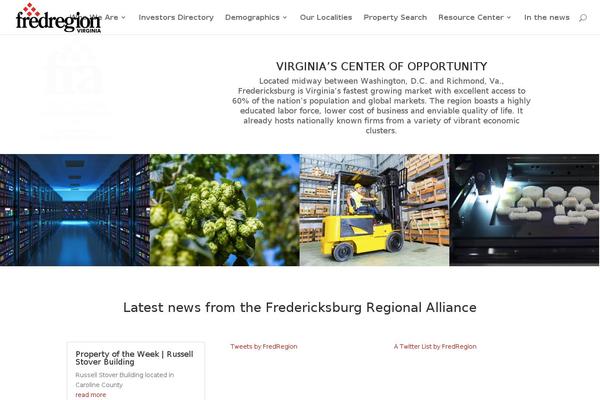 Divi theme site design template sample