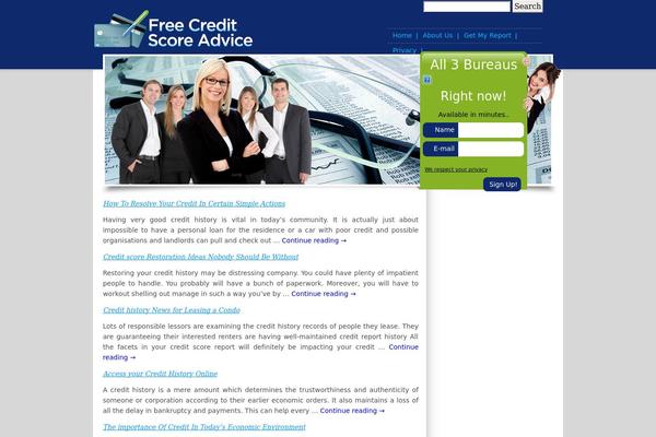 free--creditreport.net site used Archfreecredit