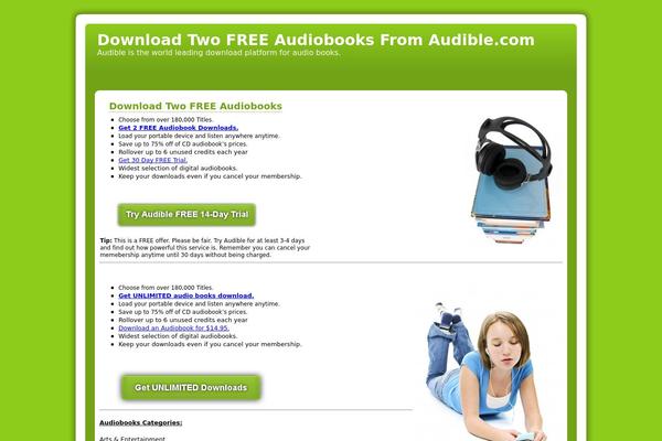 free-audio-books-download.com site used Blog Curvo