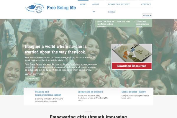 free-being-me.com site used Freebeingme