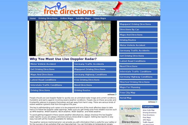 free-directions.com site used Heatmap-adsense-darkblue
