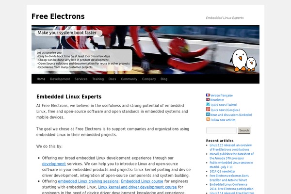 Dynamic Headers website example screenshot
