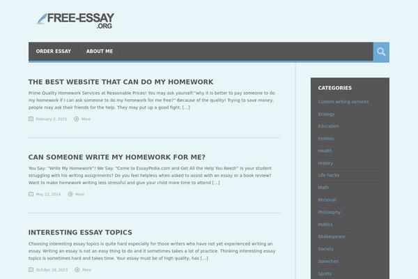 free-essay.org site used Grimag