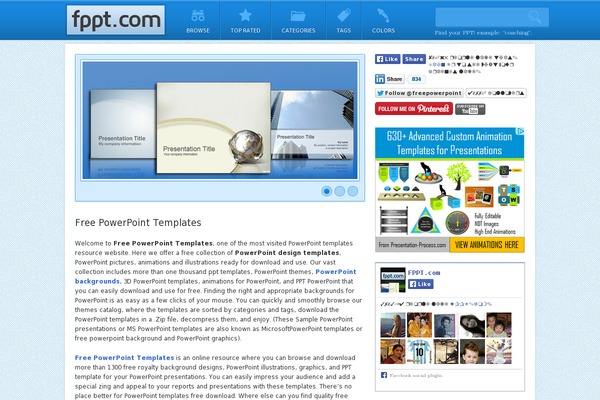 WP-DownloadManager website example screenshot