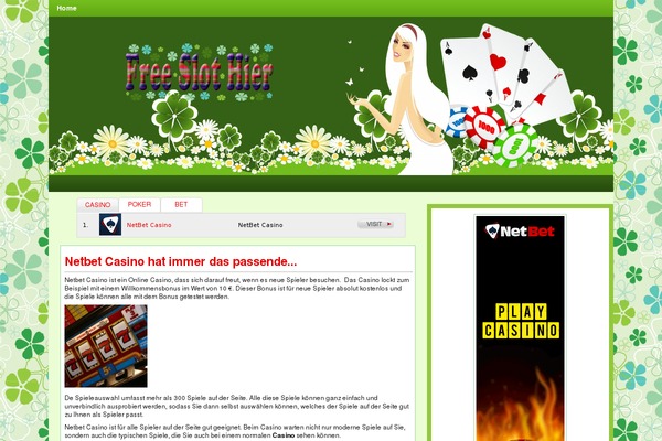 free-slots-hier.com site used Onlinecasinotemplate932