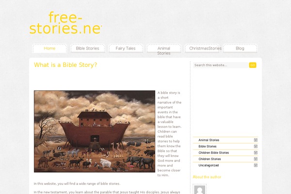 free-stories.net site used Craftiness Child Theme