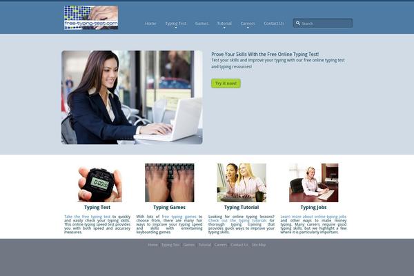 Equilibria theme site design template sample