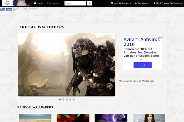 Whitewall theme site design template sample