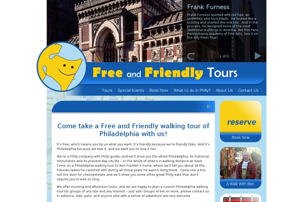 freeandfriendlytours.com site used Freeandfriendly