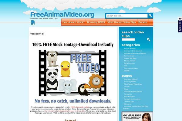freeanimalvideo.org site used Just Kite It