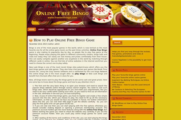 freebeebingo.com site used Yellow_casino