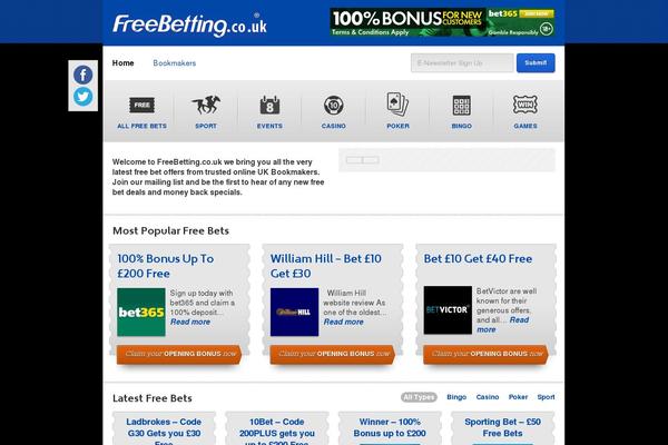freebetting.co.uk site used Freebetting
