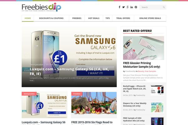 freebiesdip.com site used Topdeal