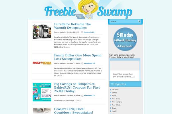 Nublu theme site design template sample