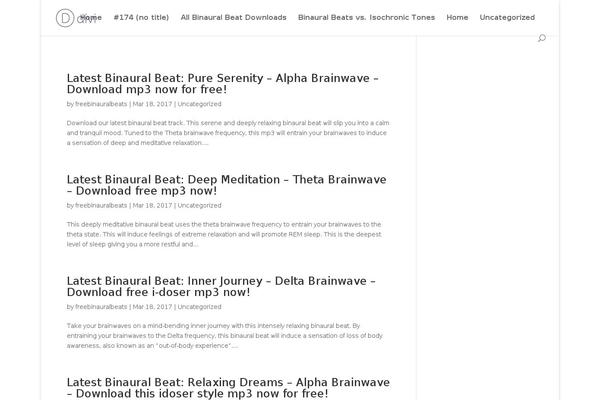 Divi theme site design template sample