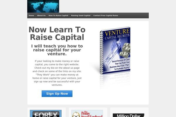 freecapitalraise.com site used Responsive