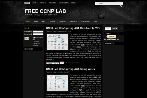 freeccnplab.com site used Videoscene