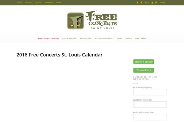 freeconcertsstl.com site used Fifteen-plus