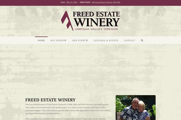 X Child theme site design template sample