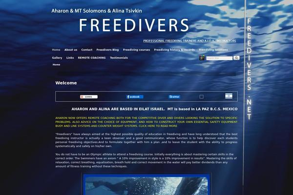 freedivers.net site used Weaver II pro