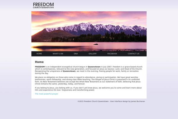 freedom-church.co.nz site used Freedom-church