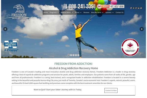 freedomaddiction.ca site used Freedomaddiction