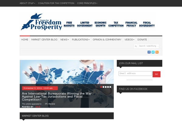 freedomandprosperity.org site used Moraselcss