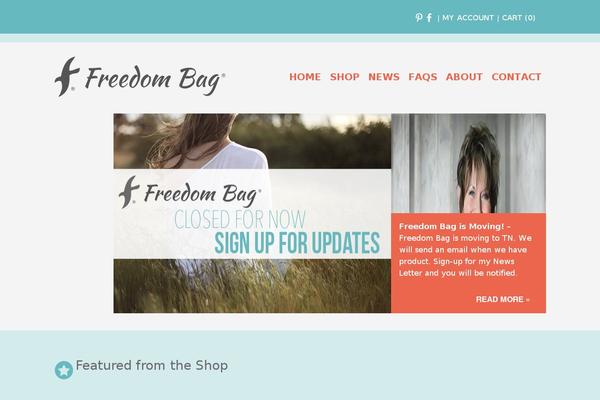 freedombag.com site used Freedombag