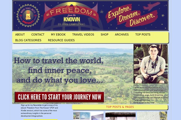 Headway theme site design template sample