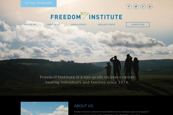 freedominstitute.org site used Freedom