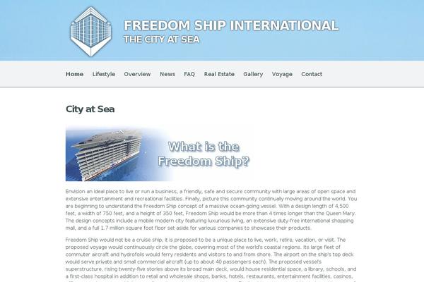 freedomship.com site used Harmony