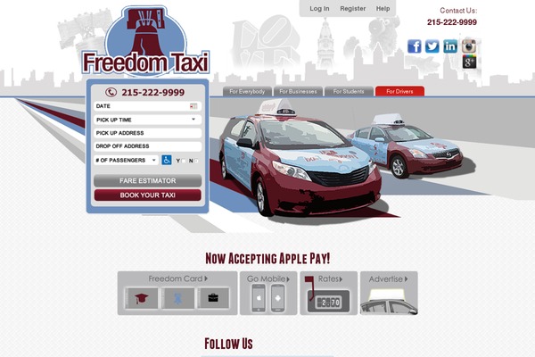 freedomtaxi.com site used Freedomtaxi