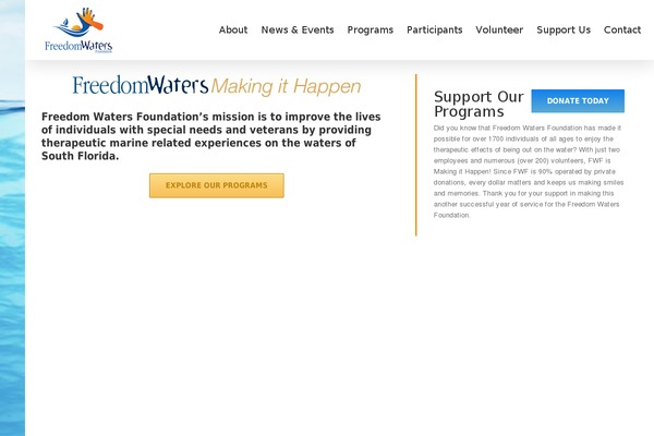 freedomwatersfoundation.org site used Advantageservices