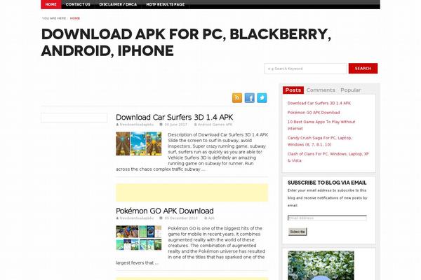 freedownloadapk.com site used Freedownloadapk