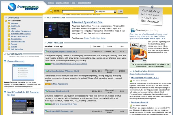FDC theme websites examples