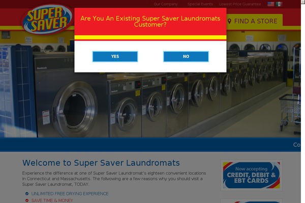 freedry.com site used Supersaver
