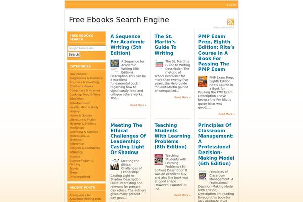 freeebooksearch.net site used Feed Me, Seymour