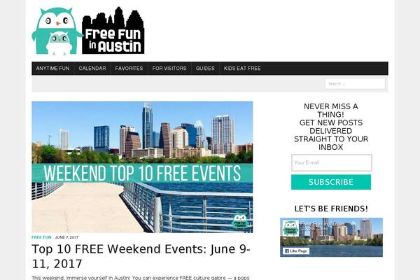 freefuninaustin.com site used Austin20