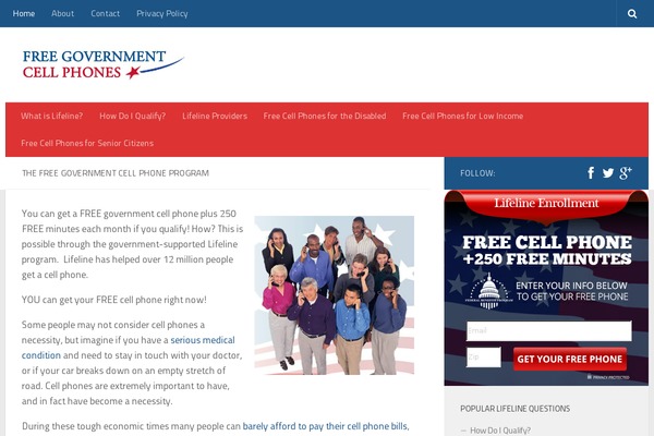 Hueman theme site design template sample