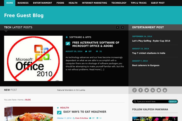 forceful-light-1.0.0 theme websites examples