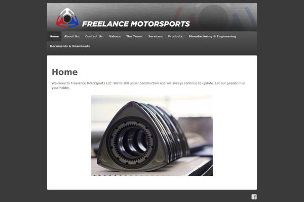 Responsive theme site design template sample