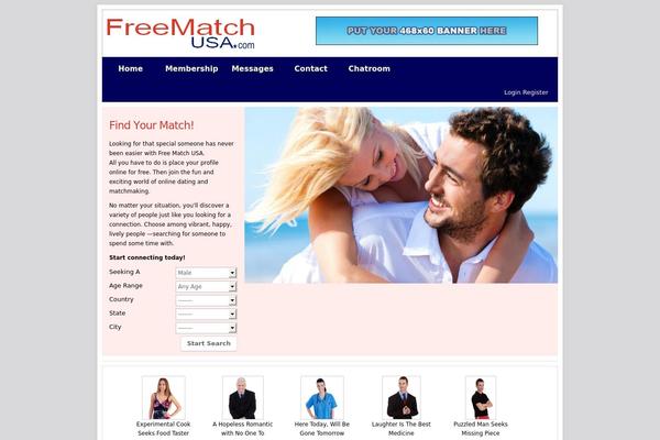 freematchusa.com site used Agencypress