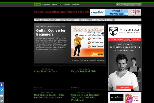 Hamasaki theme site design template sample