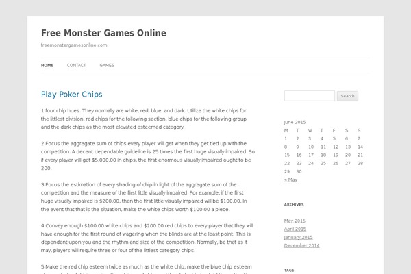 Twenty Fourteen theme site design template sample