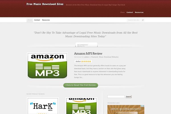 freemusicdownloadsites.ca site used InReview