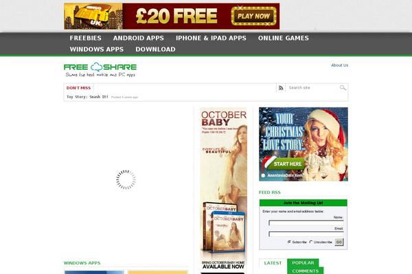 freeorshare.com site used Ftshare