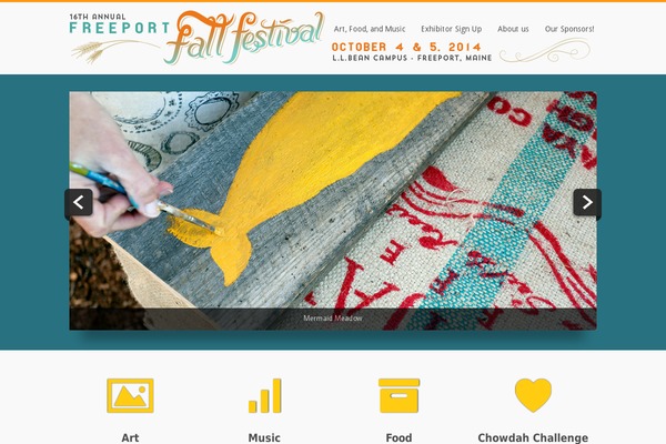 freeportfallfestival.com site used Studiopaul