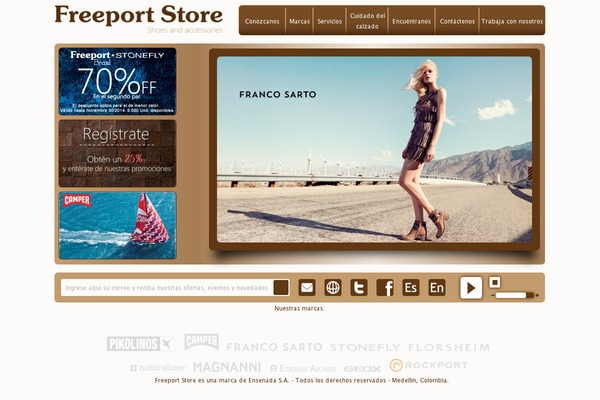 freeport theme websites examples